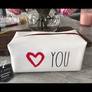 Rae Dunn cosmetic bag pouch NEW!